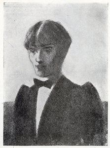 Schetsportret van de Kunstenaar door Aubrey Beardsley